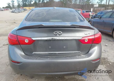 2014 Infiniti Q50 Premium из США, поврежденный, VIN JN1BV7AP1EM681691